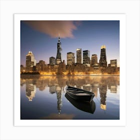 New York City Skyline Art Print