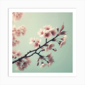 Cherry Blossoms 1 Art Print