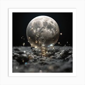 Full Moon Art Print