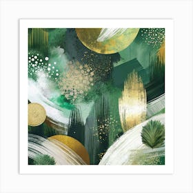 Emerald Green Art Print