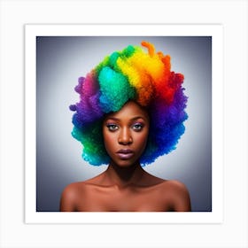 From Melanin, With Love - Embracing Hues Art Print