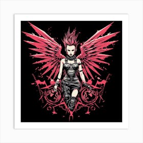 Angel Of Death Art Print