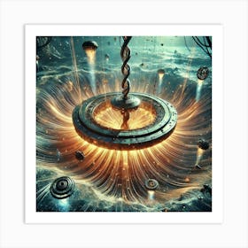 Magnetic Field Art Print