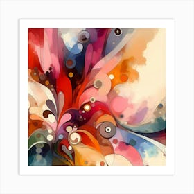 Abstract Painting 248 Art Print