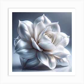 White Flower 5 Art Print