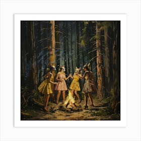 Girls Night Out 1fy S Art Print