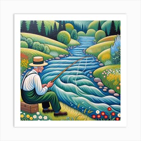 The Fisherman Art Print