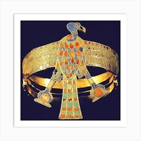 Egyptian Eagle 4 Art Print