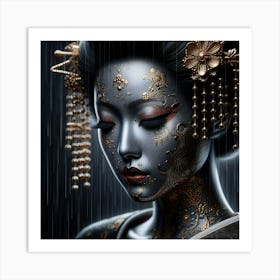 Japan Geisha Visual 88 Art Print