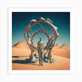 Sahara Desert Art Print