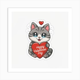 Happy Valentine'S Day 1 Art Print