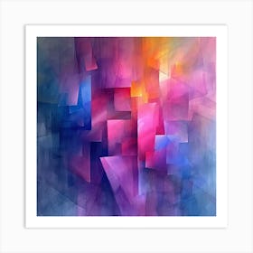 Abstract Greeting Card Art Print