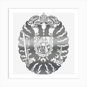 Silver Crest Art Print