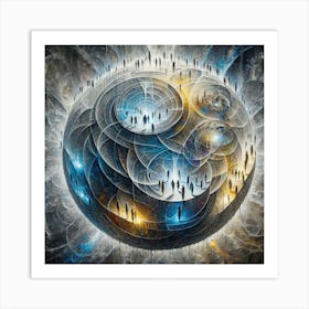 Crystal Globe Art Print