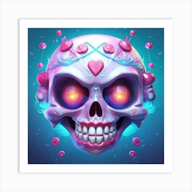 Sugar Skull Art Print