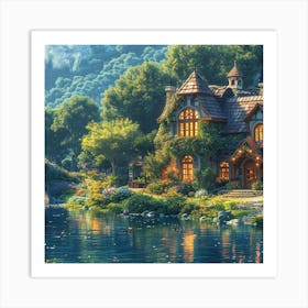 Fairy Tale House Art Print