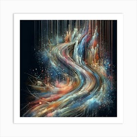 Abstract Painting 160 Art Print