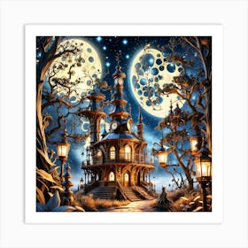 Fairytale Castle Art Print