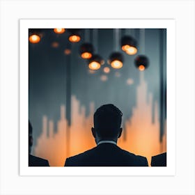 Businessmen In Suits Art Print