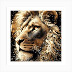 Wild Animal Illustration 102 Art Print