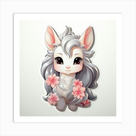 Cute Bunny 29 Art Print