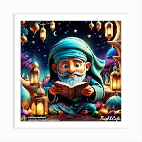 Muslim Night Art Print