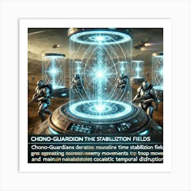 Chrono Guardians Time Stabilization Art Print