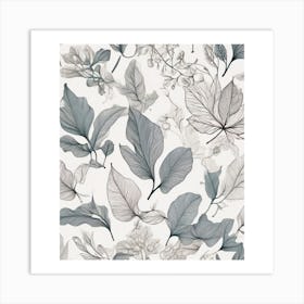 Leaves And Vines Art Print