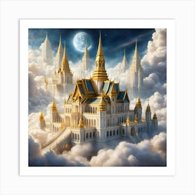 Castle In The Clouds 19 Art Print