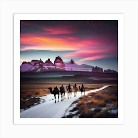 Chilean Landscape Art Print