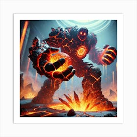 Converted Golem Image 2 Art Print