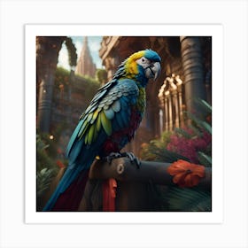 Parrrot Art Print