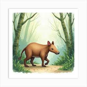 Tapir Art Print