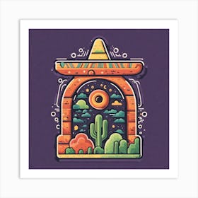 Mexican Sombrero 5 Art Print