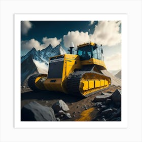 Buldozer Mountain (63) Art Print