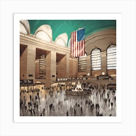 Grand Central Station Art Print