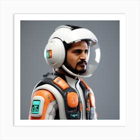 Space Man Art Print