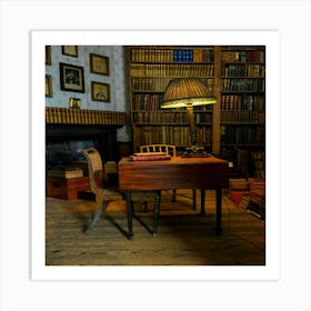 Library Art Print