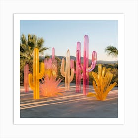 Cactus Garden Affiche