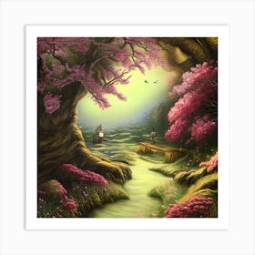 Fantasy Landscape 1 Art Print