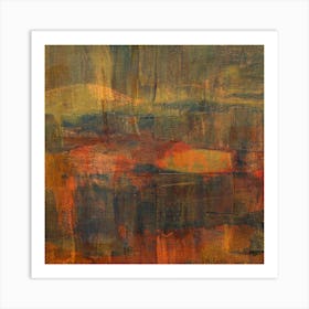 Abstract Landscape Painting Art Print