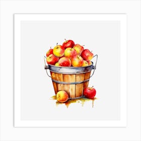 Apple Bucket 1 Art Print