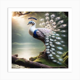 Peacock 2 Art Print