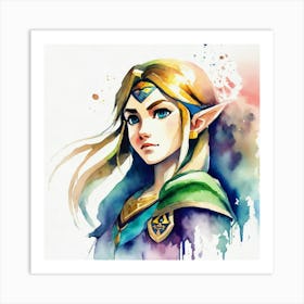 Legend Of Zelda Breath Of The Wild 3 Art Print