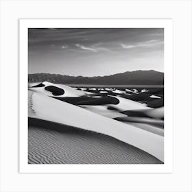 Death Valley Sand Dunes 1 Art Print