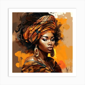 African Woman 49 Art Print