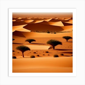 Sahara Desert 54 Art Print