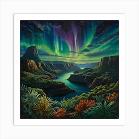 Aurora Borealis 4 Art Print