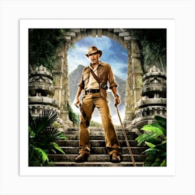 Indiana Jones 1 Art Print