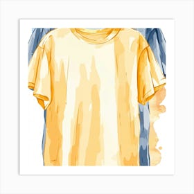 Watercolor T - Shirts Art Print